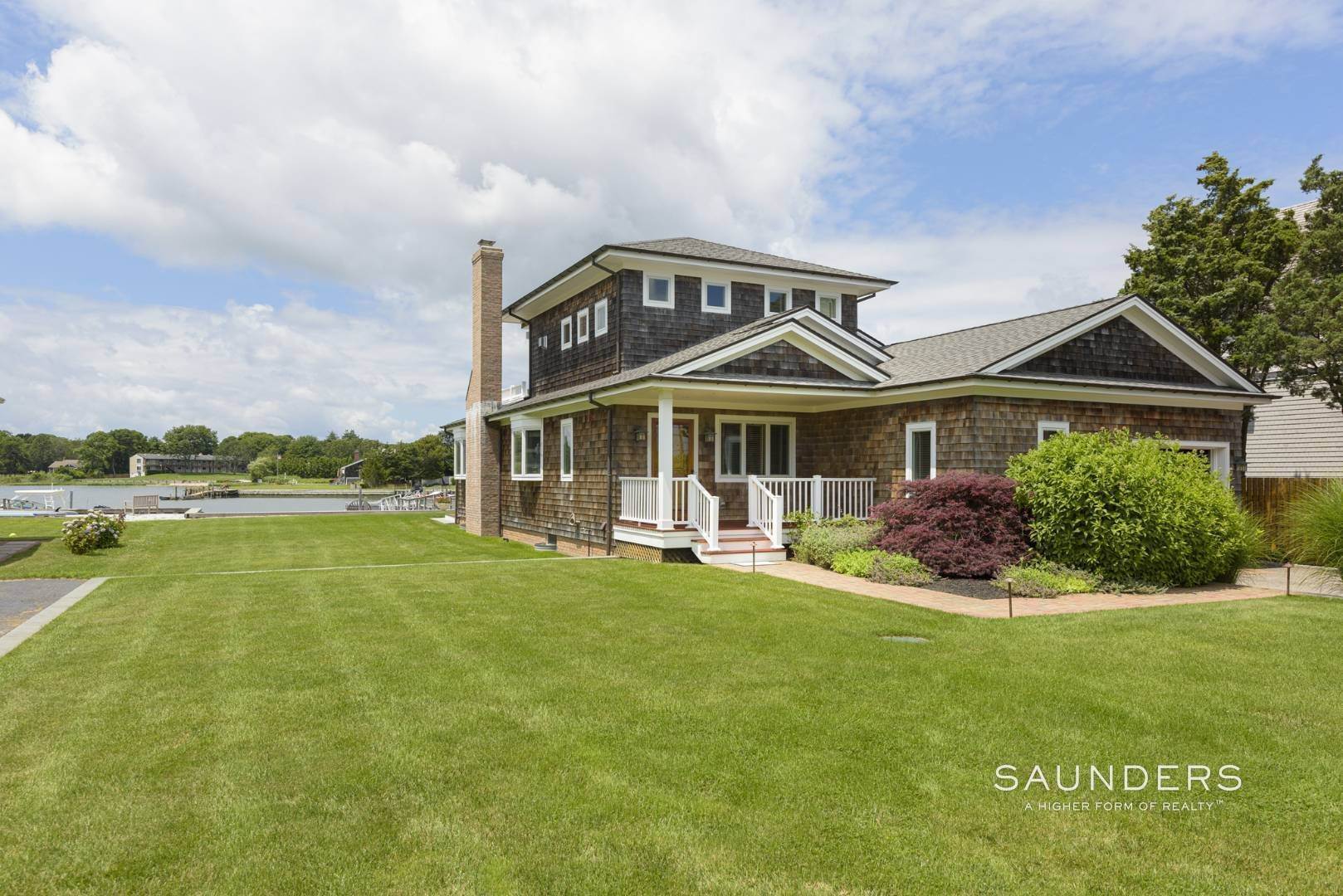3. Single Family Homes for Sale at Southampton Waterfront With Dock 7 Middle Pond Lane, Shinnecock Hills, Southampton, NY 11968
