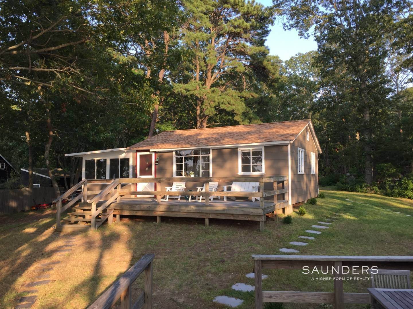 12. Single Family Homes for Sale at Endless Waterfront Sunsets & Deep Water Dock 7 Red Creek Park Road, Hampton Bays, NY 11946