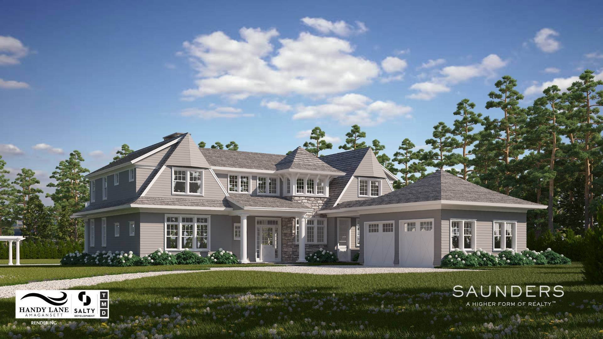 Single Family Homes for Sale at Amagansett South Of The Highway- New Construction 39 Handy Lane, Amagansett, NY 11937