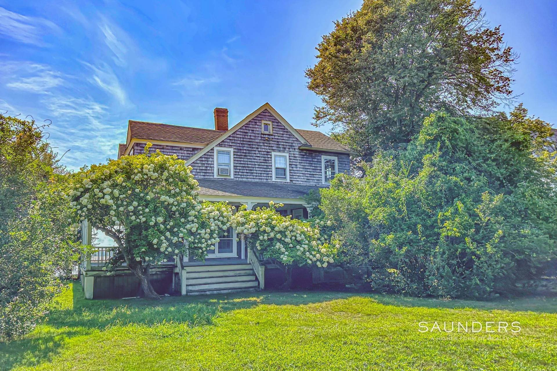 44. Single Family Homes for Sale at Shelter Island Turn Of The Century Waterfront With Dock 17 Nostrand Parkway, Shelter Island, NY 11964
