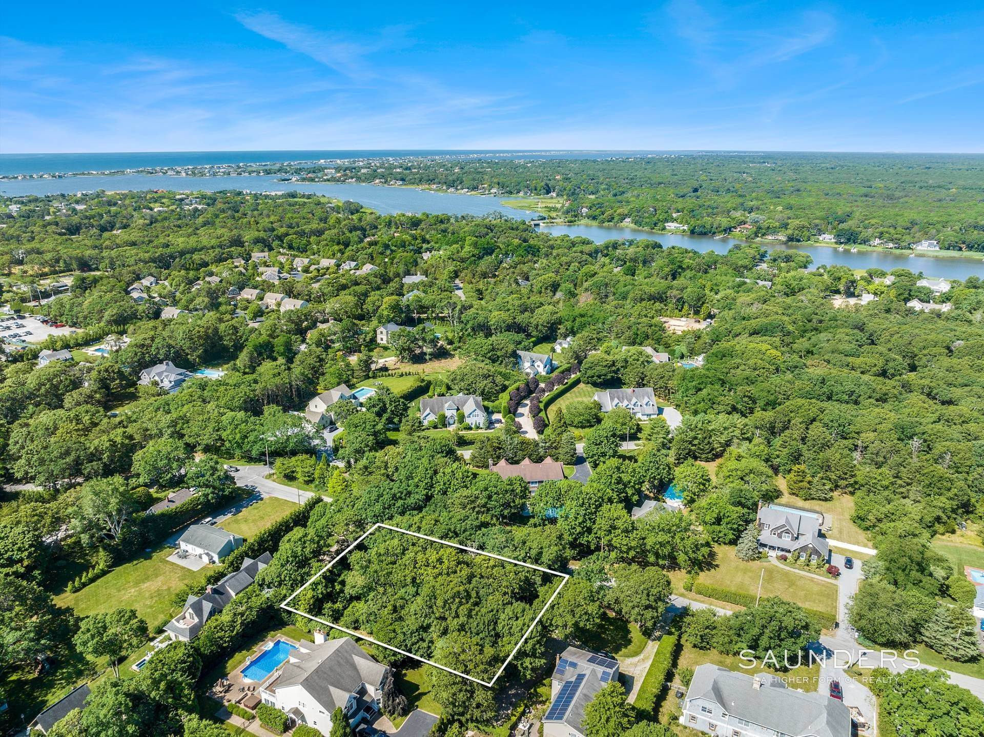Single Family Homes for Sale at New Construction With Saltwater Pool In Desirable Quogue Village 46 Jessup Avenue, Quogue, NY 11959