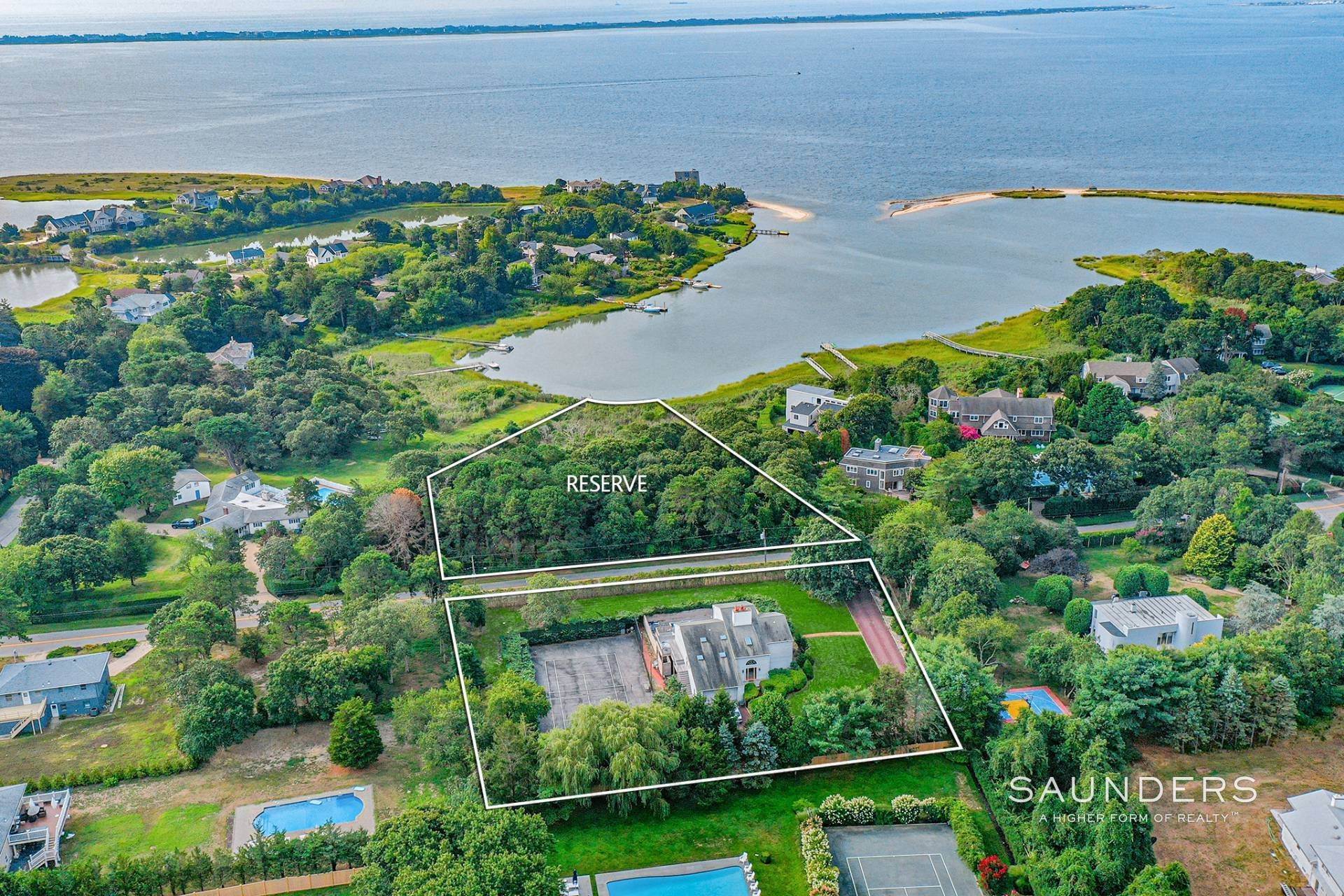 Single Family Homes for Sale at Overlooking Reserve With Pool And Tennis 103 Middle Pond Road, Shinnecock Hills, Southampton, NY 11968