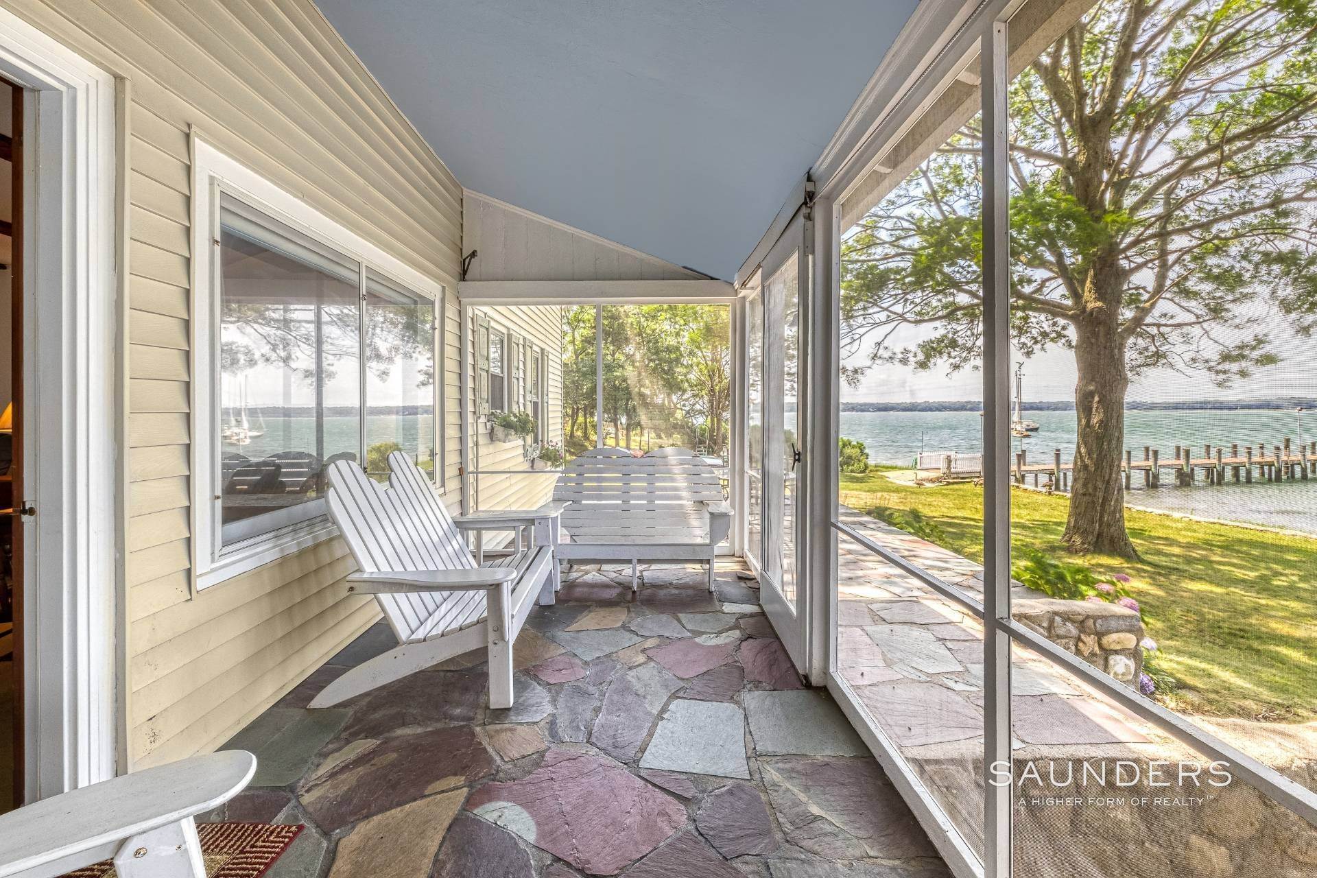 29. Single Family Homes for Sale at Shelter Island 1937 Cape Cod Harborfront With Deepwater Dock 6-6a South Ram Island Drive, Shelter Island, NY 11964