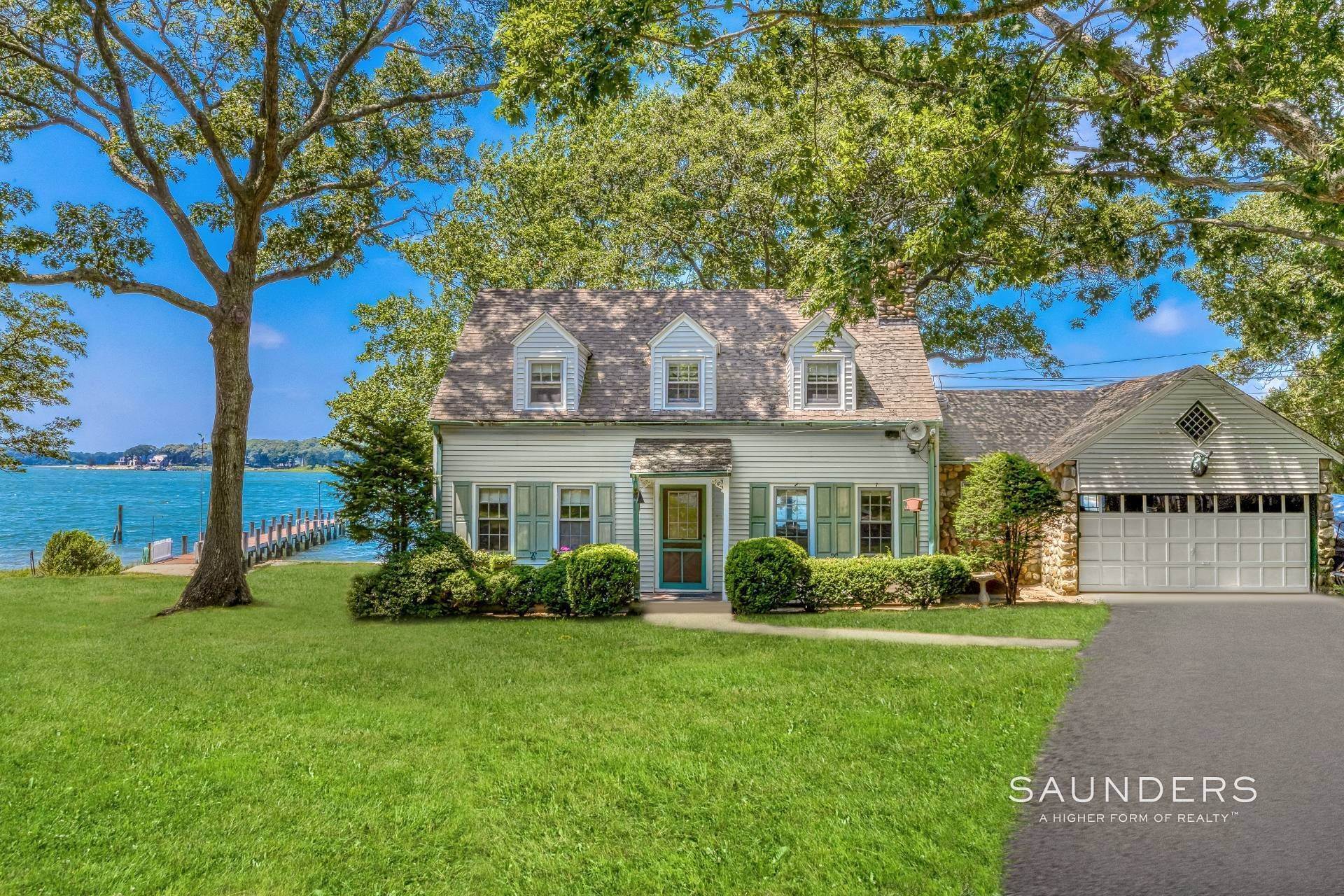 4. Single Family Homes for Sale at Shelter Island 1937 Cape Cod Harborfront With Deepwater Dock 6-6a South Ram Island Drive, Shelter Island, NY 11964