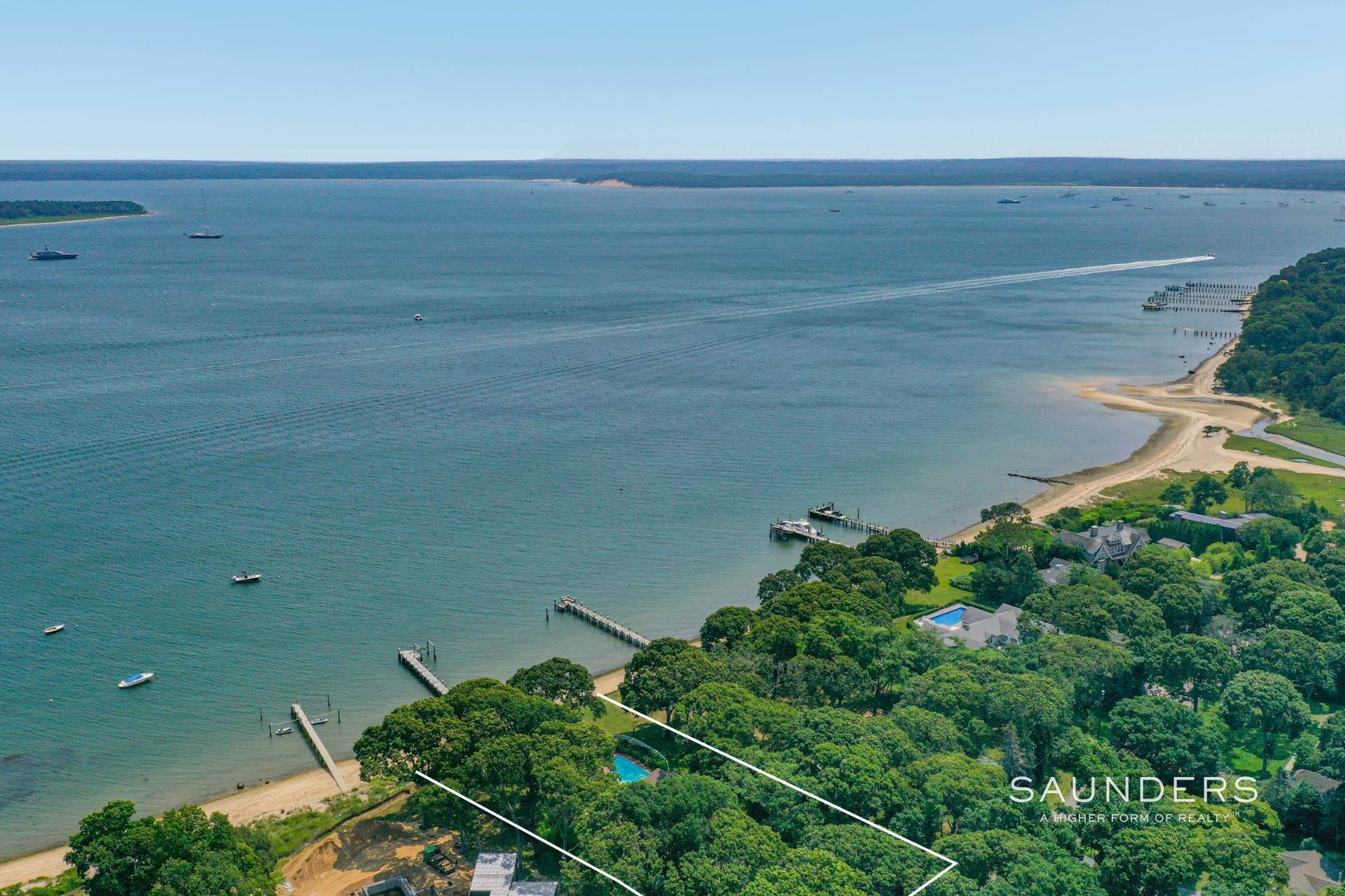 1. Single Family Homes for Sale at Waterfront Oasis With Deepwater Dock- Reduced By $2m 33 Mashomuck Drive, North Haven Village, Sag Harbor, NY 11963