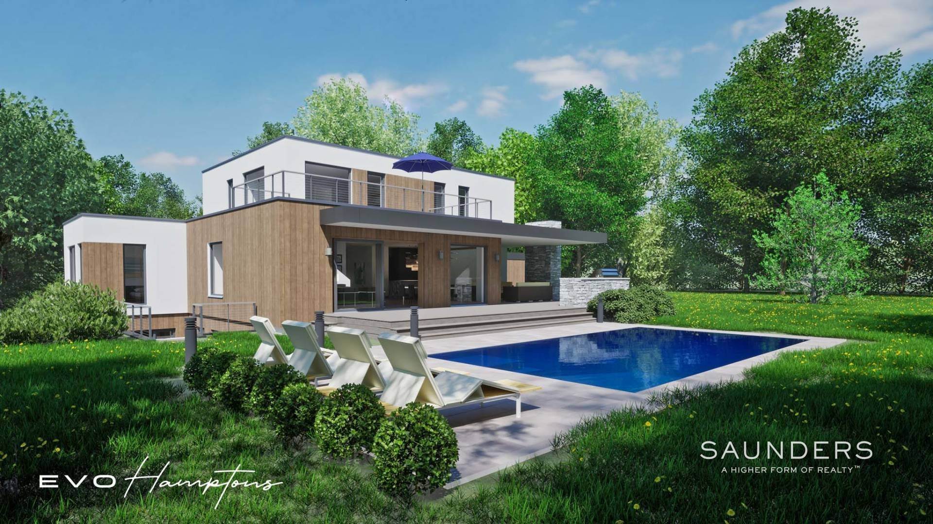 Single Family Homes for Sale at Brand New Private Paradise With Pool & Tennis 8 Holly Place, Lot 3, Springs, East Hampton, NY 11937