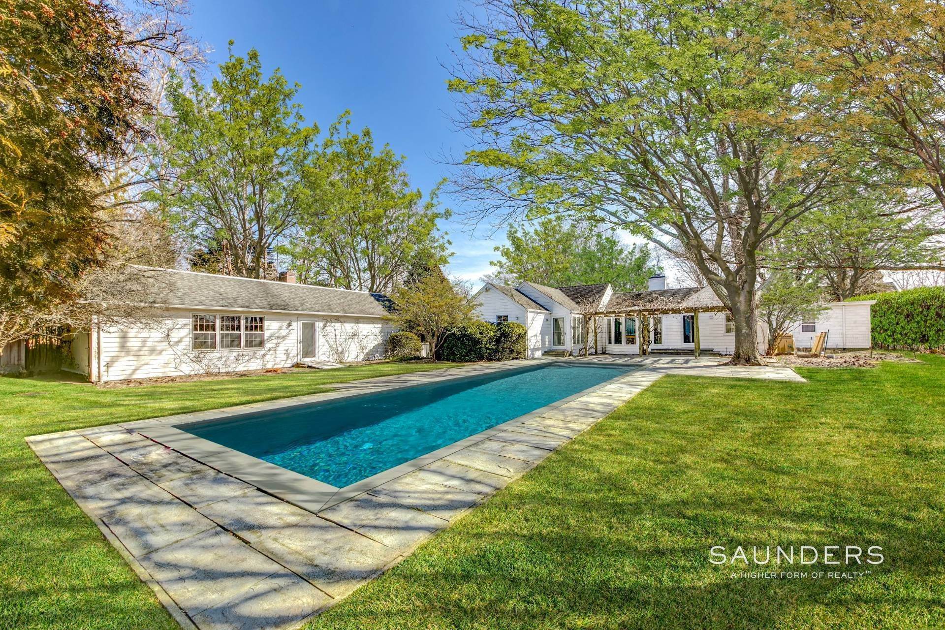 Single Family Homes for Sale at In The Heart Of East Hampton Village With Artist Studio 17 North Main Street, East Hampton Village, East Hampton, NY 11937