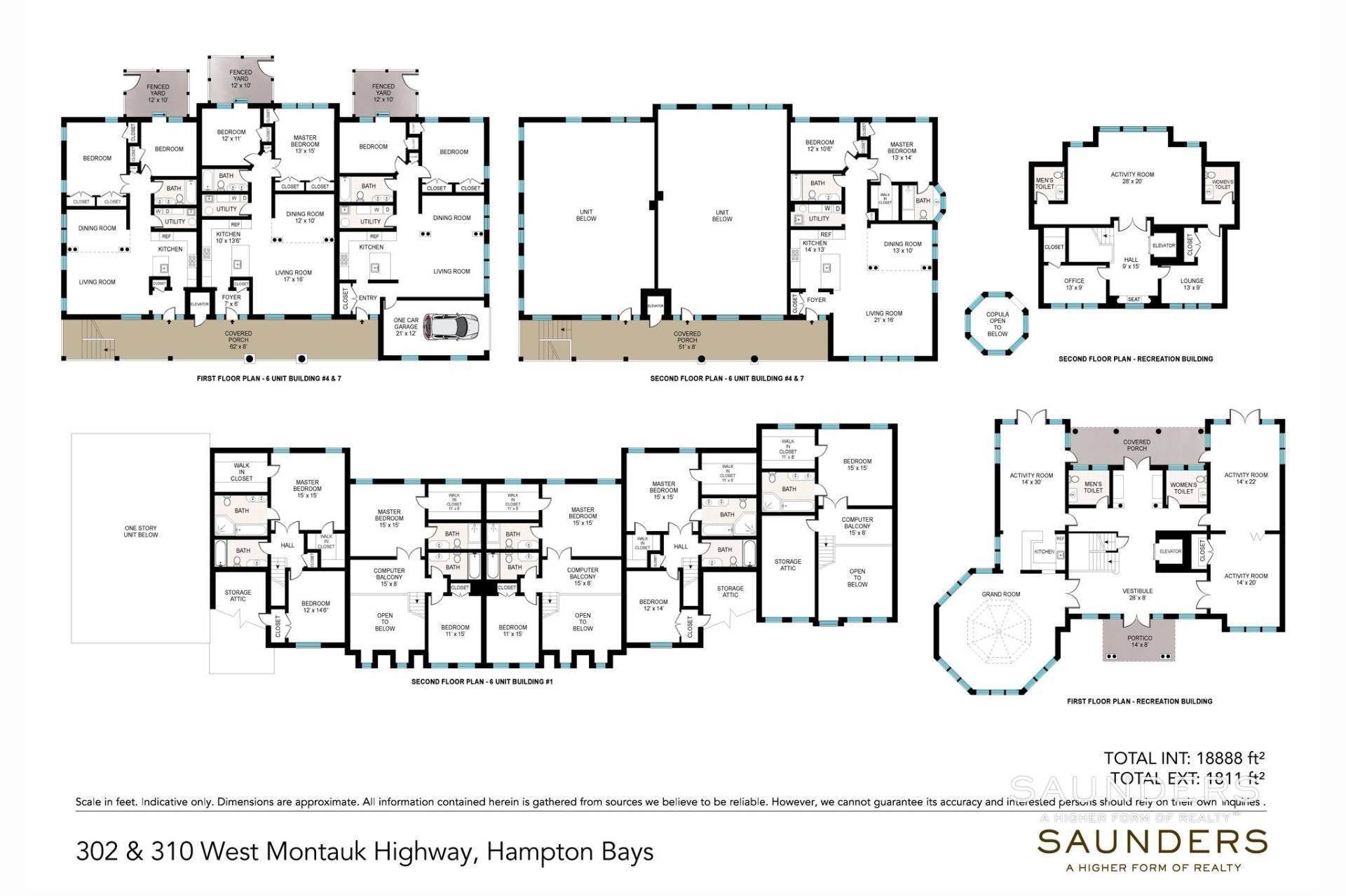 9. Commercial for Sale at Hamptons Bays Highway Use Or 50 Unit Adult Complex 302 And 310 West Montauk Highway, Hampton Bays, NY 11946